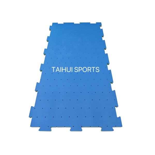 Interlocking Shock Pad Puzzle Pad with 30kg/m3 Density 20-70mm Thickness HIC/CFH Certified for Playground Safety