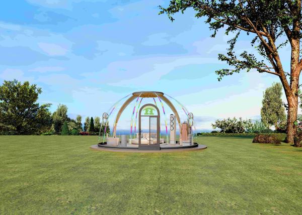 Hot Selling Modern Design Hotel Prefab PC Bubble Dome House New Modular Dome Tent for Outdoor Events