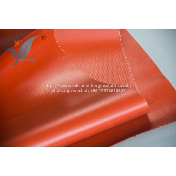 Tissu de fibre de verre enduit de silicone haute température -40°C à 200°C