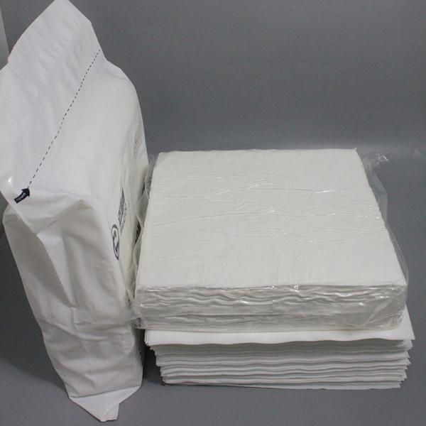 Limpador livre de poeira não tecido resistente branco industrial dos limpadores 9x9 da sala de limpeza