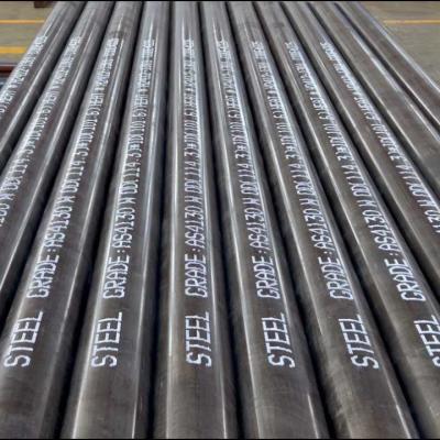 Tubes en acier en alliage laminé à froid sans soudure en acier 30CrMo 4130 Tubes de puits de pétrole en acier pour le forage pétrolier avec une excellente microstructure