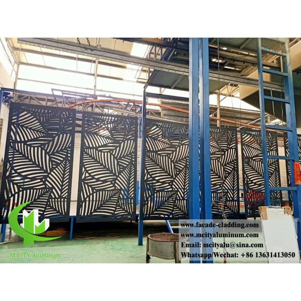 Алюминиевая перфорированная панель листовая металлическая фасадная облицовка панель толщиной 2,5 мм для декорации фасадов шторных стен