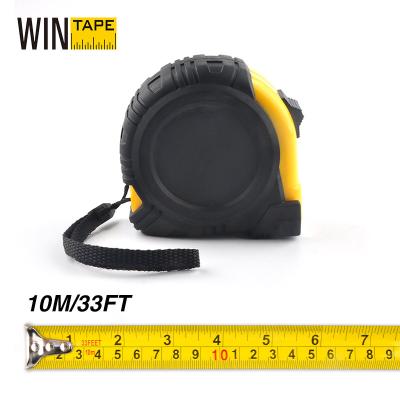 33ft 10m X 1 Inch Metric And Imperial Tape Measure Metal With Tempered Steel End Hook
