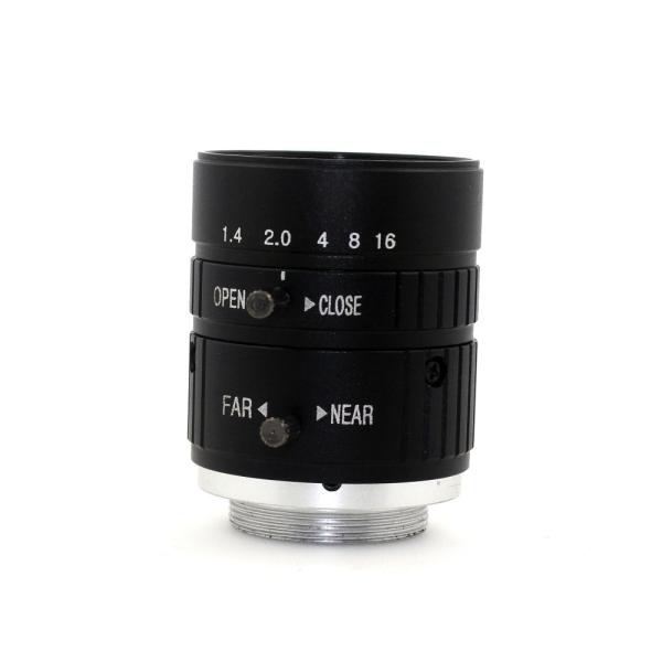 CE FCC 25mm 10MP 1/2'' F1.4 Octavia HD CCTV Board Lens