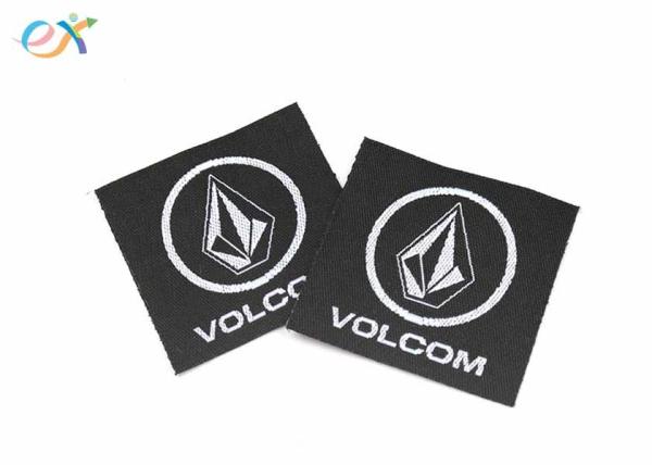 Customised Woven Clothing Labels Machine Weaving Brand Logo Sewing For Pillows