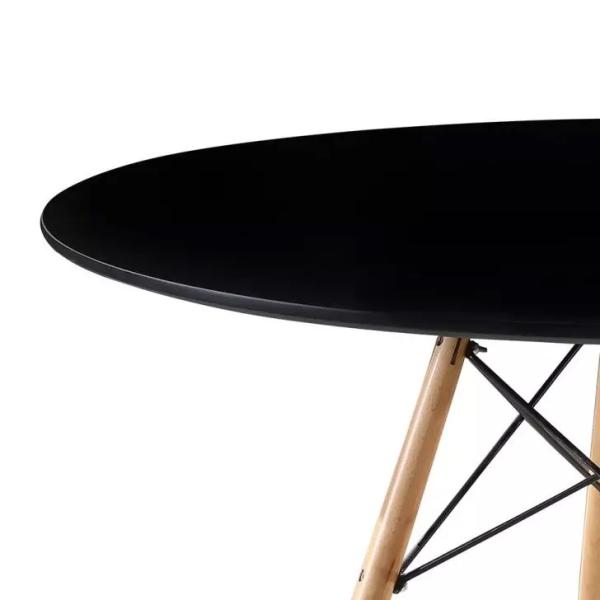 Wooden Legs 17kgs 900mm Modern Dining Table