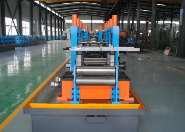 High Speed Steel ERW Pipe Mill 21-63mm Round Square Tube Line