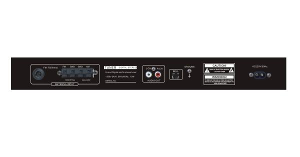 Lightweight Audio DVD Player Digital AM FM Tuner ODM 482*240*44mm
