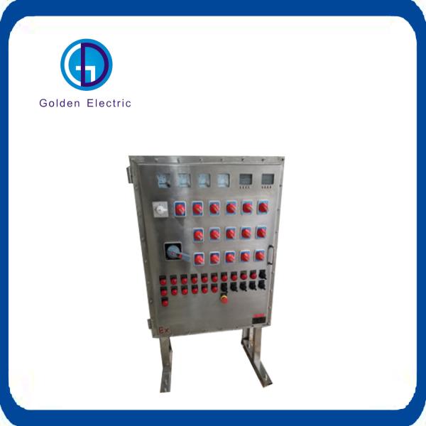 IP54/IP66/IP45 Caixa de controlo de distribuição à prova de explosão de aço inoxidável para uso industrial