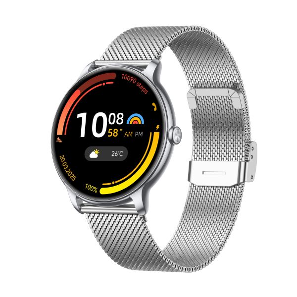 KW326 Ultra-Thin Ladies Smartwatch with AMOLED Display Bluetooth Calling