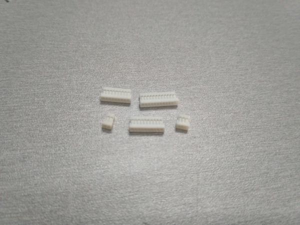 1.0mm pitch housing with PA66 material wire to board connector type without lock