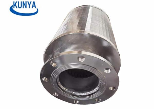filtro de tela SS316L de Mesh Mild Steel Wedge Wire da água de 3.0mm Johnson Sieve Tube