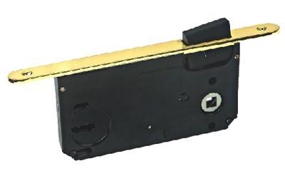 Warehouse Door Mortise Lock Cylinder Satin Nickel 100000 Times Open Close