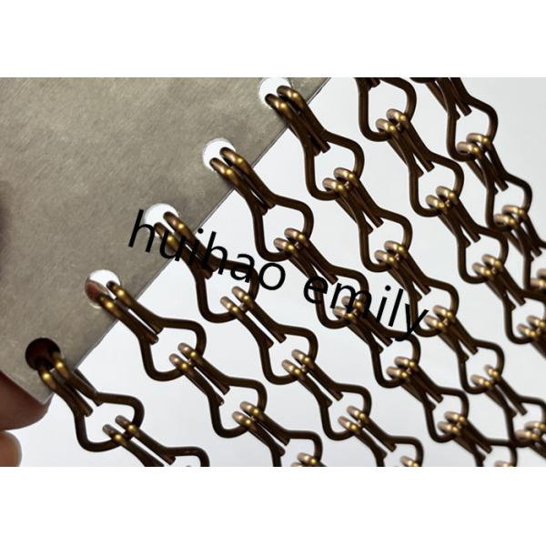 Cortina de tela de mosca de alumínio