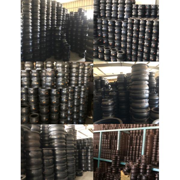 ANSI 150LB Ductile Iron Flanged Rubber Bellows  Eccentric Expansion Reducer Rubber Joints
