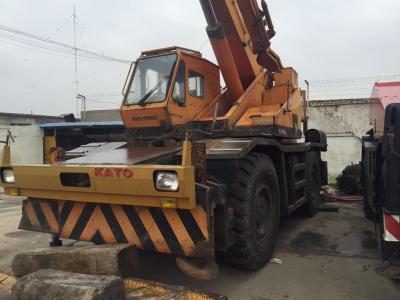 Used KATO original color rough terrain crane KR-25H-IIIL 25ton for sale