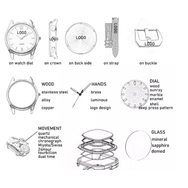 Decoration Dial Most Accurate Quartz Watch Portable Handcrafted For Ladies Girl