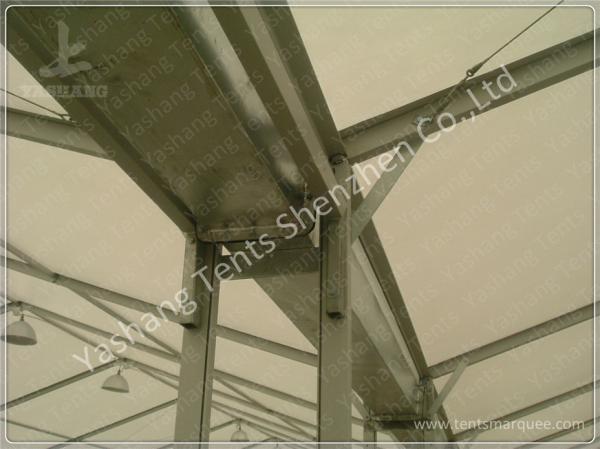 High Strength Clear Span Tent Replacement Parts , Rain Gutter Connections