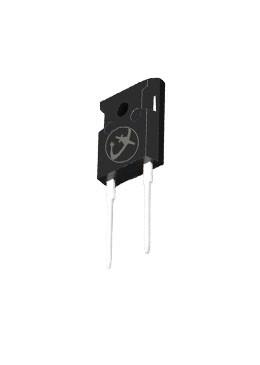 MOSFET de carburo de silício de baixa resistência para-247AC para telecomunicações