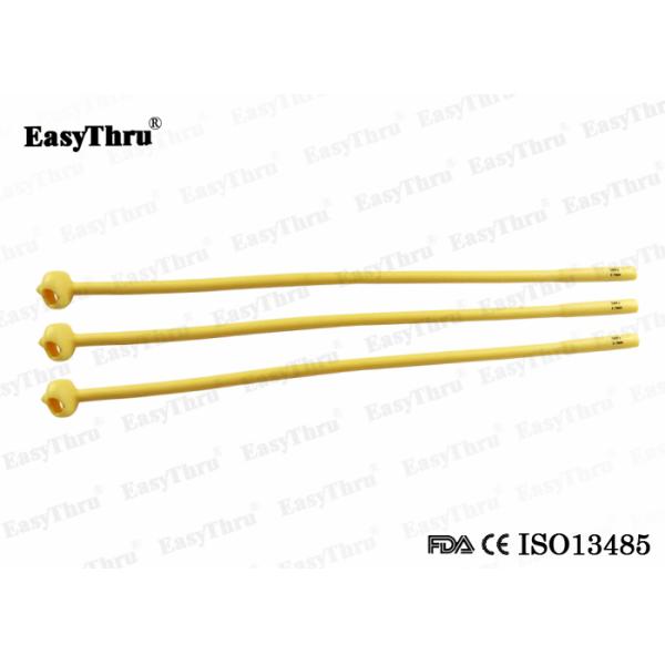 Length 400mm Latex Foley Catheter Malecot Pezzer Durable Nontoxic