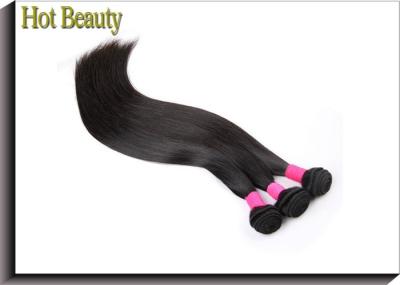 Grade 6A Virgin Hair Extensions SIly Straight For Women / Brazilian Human Hair Weave