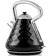 Стильный электрический чайник без BPA быстро кипящая вода нагреватель автоматически отключается мгновенный котел