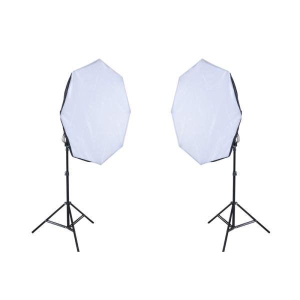 Kits de allumage continus de photographie avec le softbox Octa 65cm