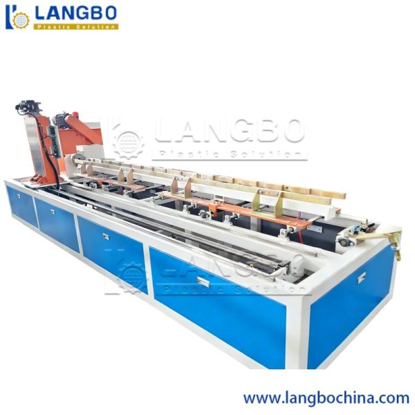 32-200mm Automatic High Speed Plastic PVC Pipe Slotting Grooving-Cutting Machine/PVC Pipe Thread Cutting Machine