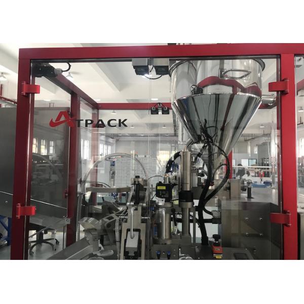 Hair Care Aluminium Tube Sealing Machine , Cosmetic Tube Filling Machine