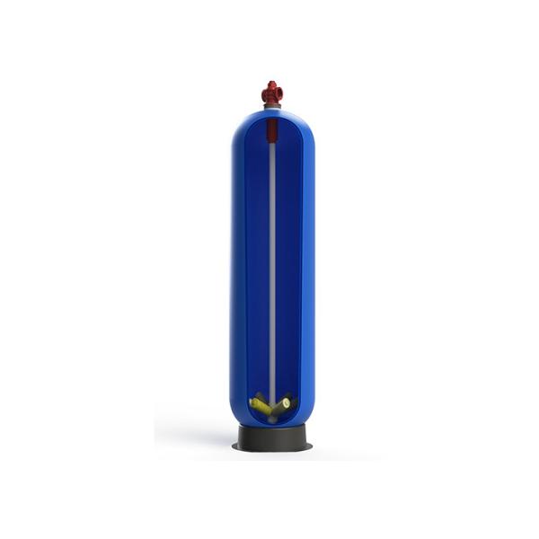 FRP Fibreglass Pressure Tank , Water Softener Vessel Uv Resistance CE NSF Approved