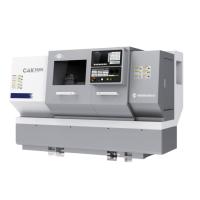 Machine à tour CNC à lit plat de haute précision CAK5085 tour de découpe métallique horizontal