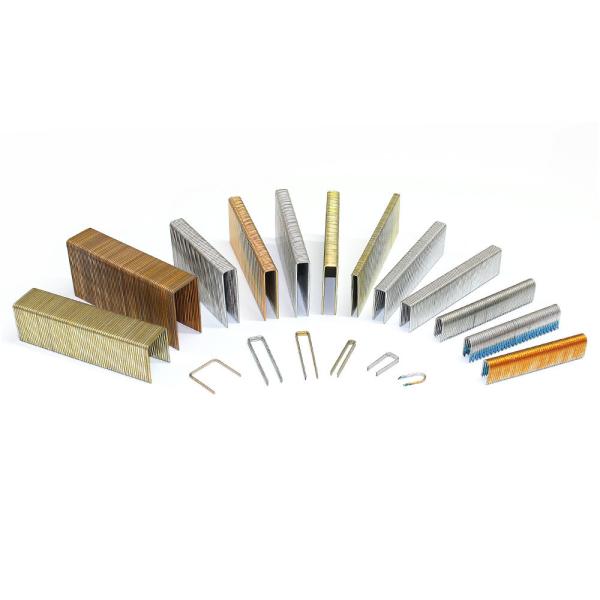 16 Gauge Thailand Heavy wire staples crown 1 with galvanized staples simliar to Senco P staples