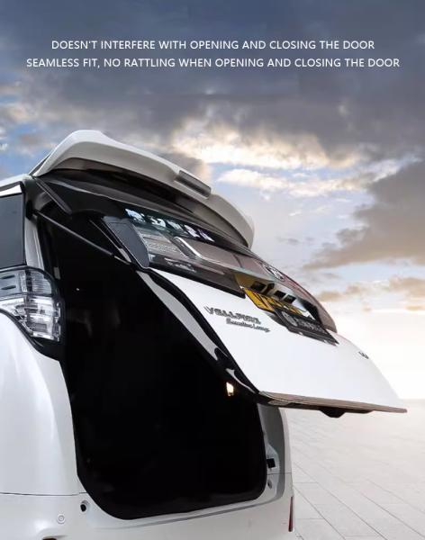 Elfa's Bright Bar Trunk Guard Plate for ALPHARD / VELLFIRE H3 A Must-Have Modification