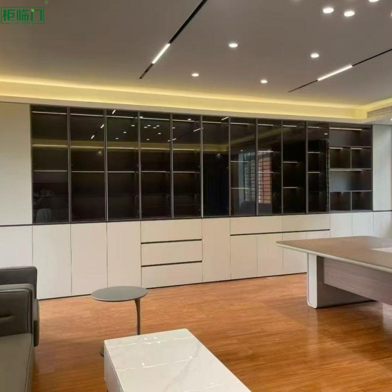 Aluminum Modern Sideboard Cabinet Deformation Free Customized