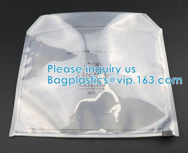 Cosmetic K Clear Bubble Bags/Hot Sale Slider Zipper Bag, Slider Hook Hanging Zipper Bag, Slider Zipper PVC Pencil