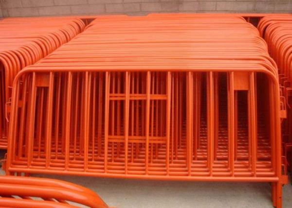 Work Sites Temporary Construction Fence Barricade Flat Surface 2.1m Hx2.4m L