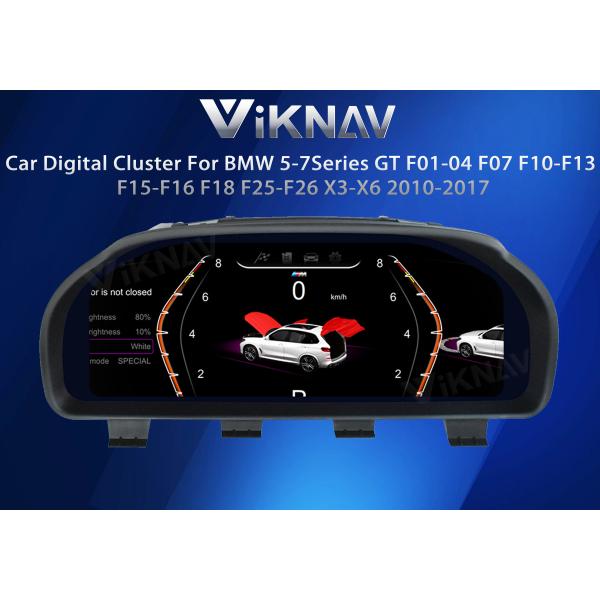 VIKNAV Автомобильный цифровой приборный кластер для BMW 5-7Series GT F01-F04F10-F13 X3-X6 2010-2017