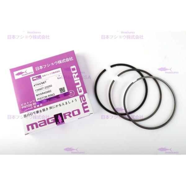 98mm Diameter Engine Piston Rings For YANMAR 4TNV98T 129907-22050