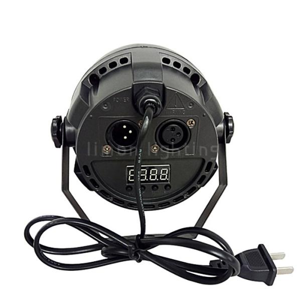 China Cheap Indoor DMX 12pcs 1w RGBW Plastic Mini LED Slim Par Lights