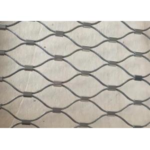 Manufacturer Of 30*60 Stainless Steel Rope Mesh Anti Dropping Cable Wire Mesh