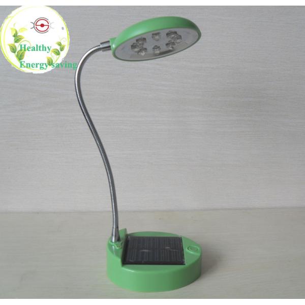 Long working life purple / green 8LED ABS solar powered table lamp with competitive price