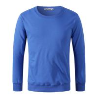 Custom Logo  Long Sleeve  Sportswear 100% Cotton OEM Embroidery