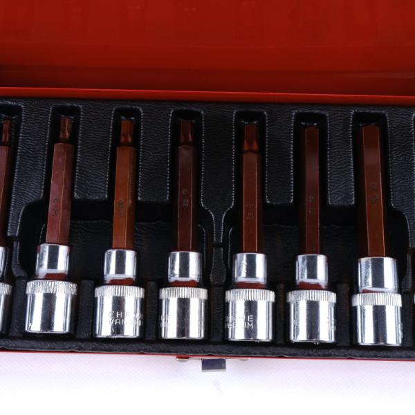 High Accuracy 8pcs S2 Steel Box Bits Set for Precision Machining Hand Electric Tools
