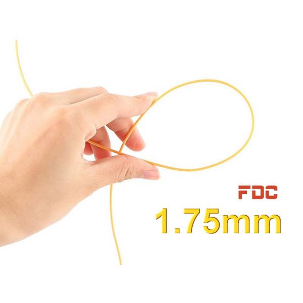 Elastic Golden 1.75mm Hdpe PLA 3D Printer Filament Environmentally Friendly