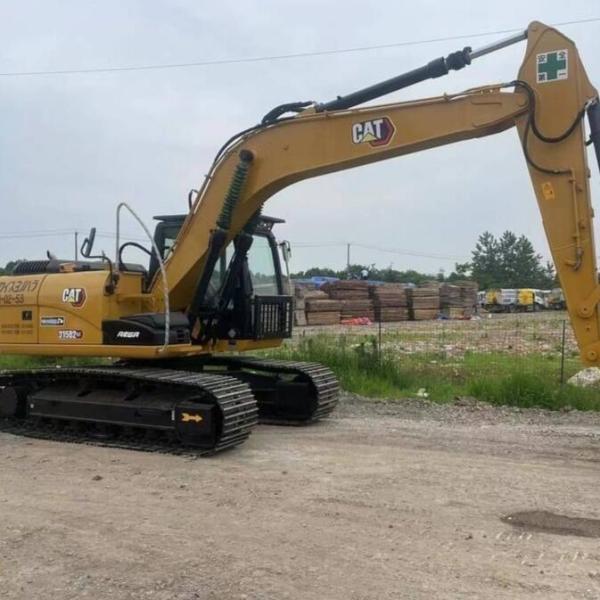 低労働時間Excavator Digger と強力な使用 CAT315D2 クローラー掘削機