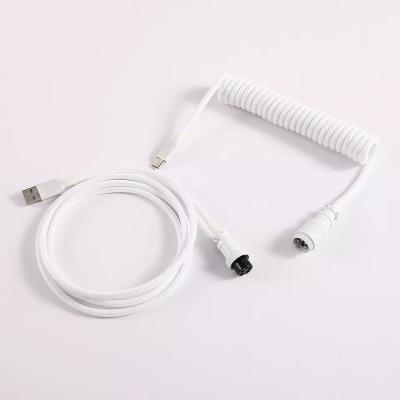 Ressort lové fait sur commande en nylon d'aviation de câble d'USB C universel