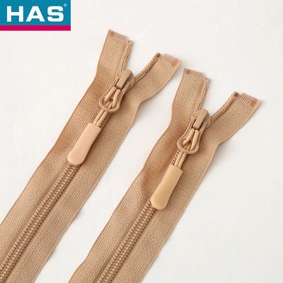 Lightweight Nylon Zipper With Separating Slider Shoes Production Time 10-15 Days