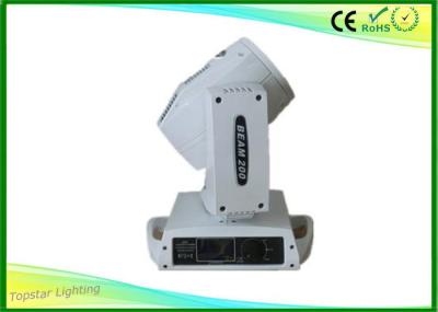 DMX512 200w Beam Moving Head Wash Light 8 Prism 16ch Double Rotation Rainbow Effect