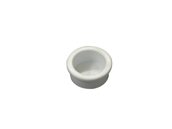 Plumb Parts PVC Tube Fittings 1 Inch Slip Cap / Plug For Water Air Distributor