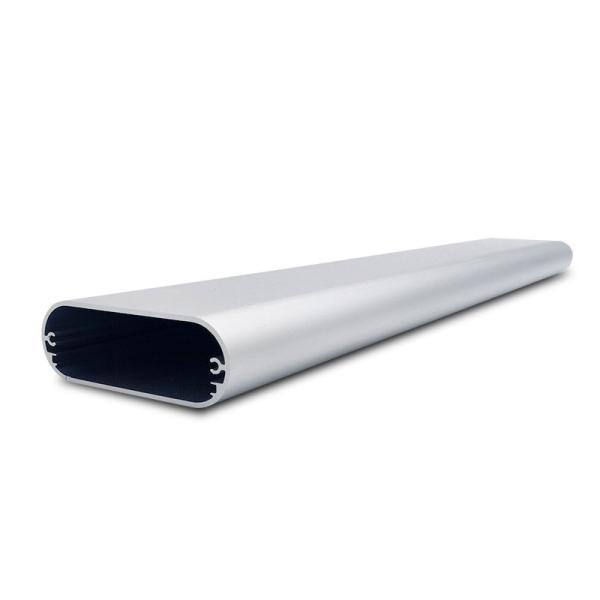 Decking Balcony Railing Aluminum Handrail Profiles With Glass Channel